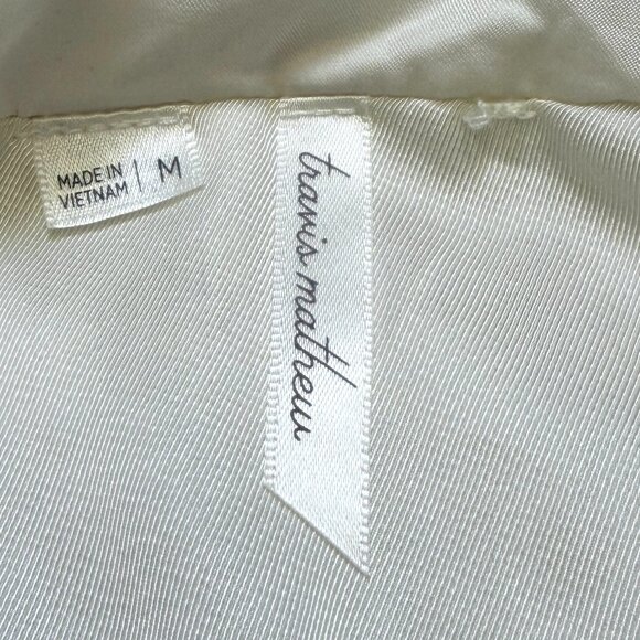 Travis Mathew Mont Blanc Puffer Full Zip Jacket Cloud White Size M - Picture 4 of 5